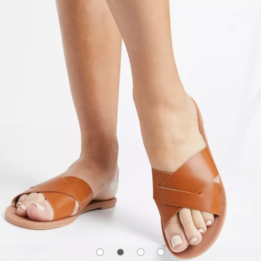 Tan sandals